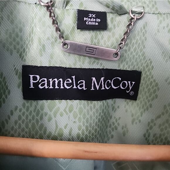 Pamela McCoy sneak print blazer sport jacket contemporary new with tags - Picture 9 of 16